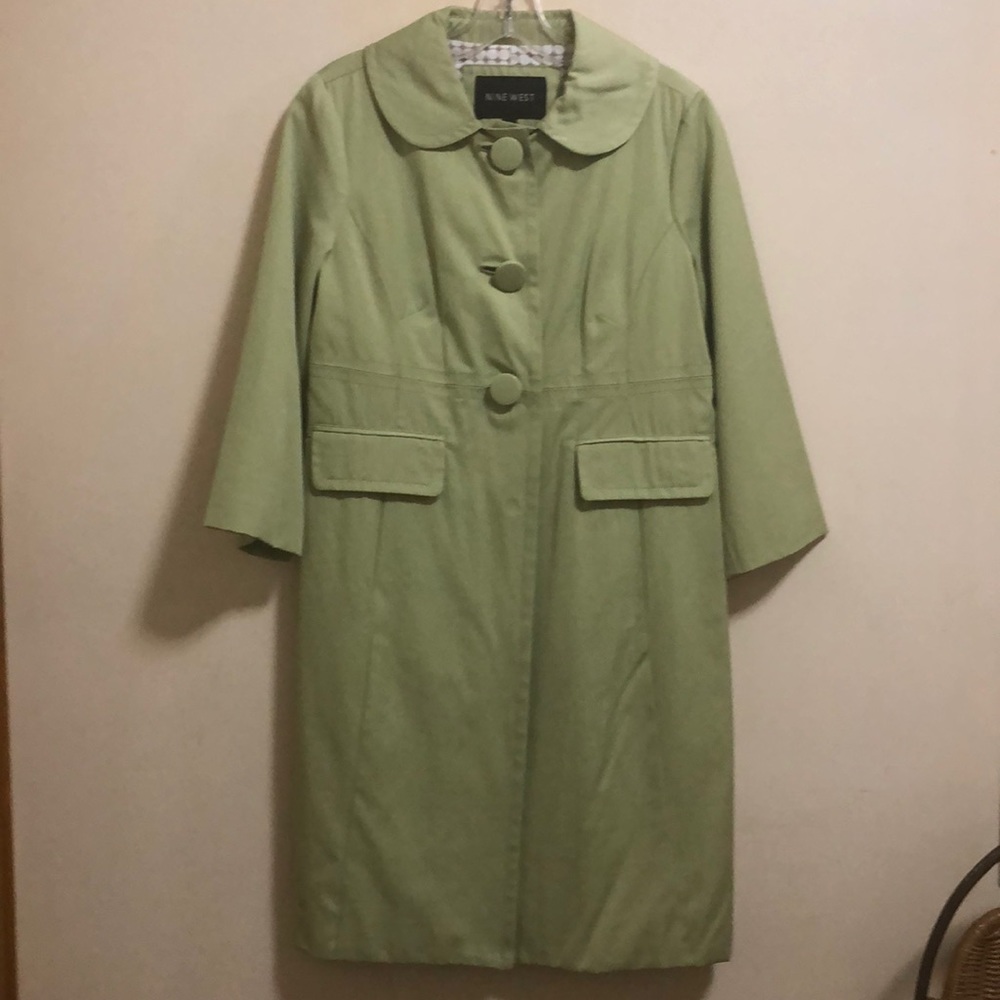 Nine West Light Green Coat